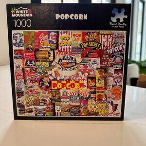 White Mountain "Popcorn" 1000 Piece Puzzle